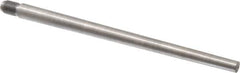 Value Collection - Size 7, 0.407" Large End Diam, Uncoated Steel 3/8-24 Threaded Taper Pin - Grade C-12L14, 6 Pin Length - Exact Tool & Supply