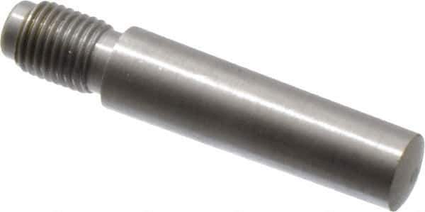 Value Collection - Size 8, 0.49" Large End Diam, Uncoated Steel 7/16-20 Threaded Taper Pin - Grade C-12L14, 1-3/4 Pin Length - Exact Tool & Supply