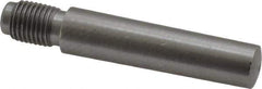 Value Collection - Size 8, 0.49" Large End Diam, Uncoated Steel 7/16-20 Threaded Taper Pin - Grade C-12L14, 2 Pin Length - Exact Tool & Supply