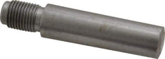 Value Collection - Size 9, 0.589" Large End Diam, Uncoated Steel 1/2-20 Threaded Taper Pin - Grade C-12L14, 2 Pin Length - Exact Tool & Supply