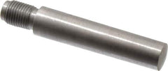 Value Collection - Size 9, 0.589" Large End Diam, Uncoated Steel 1/2-20 Threaded Taper Pin - Grade C-12L14, 2-1/2 Pin Length - Exact Tool & Supply