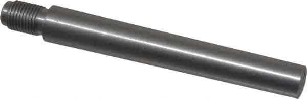 Value Collection - Size 9, 0.589" Large End Diam, Uncoated Steel 1/2-20 Threaded Taper Pin - Grade C-12L14, 4 Pin Length - Exact Tool & Supply