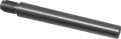 Value Collection - Size 9, 0.589" Large End Diam, Uncoated Steel 1/2-20 Threaded Taper Pin - Grade C-12L14, 4 Pin Length - Exact Tool & Supply