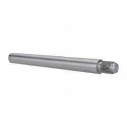 Value Collection - Size 9, 0.589" Large End Diam, Uncoated Steel 1/2-20 Threaded Taper Pin - Grade C-12L14, 5 Pin Length - Exact Tool & Supply