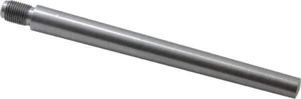 Value Collection - Size 9, 0.589" Large End Diam, Uncoated Steel 1/2-20 Threaded Taper Pin - Grade C-12L14, 6 Pin Length - Exact Tool & Supply