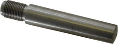 Value Collection - Size 10, 0.704" Large End Diam, Uncoated Steel 5/8-18 Threaded Taper Pin - Grade C-12L14, 3 Pin Length - Exact Tool & Supply