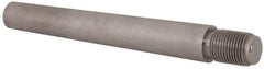 Value Collection - Size 10, 0.704" Large End Diam, Uncoated Steel 5/8-18 Threaded Taper Pin - Grade C-12L14, 5 Pin Length - Exact Tool & Supply