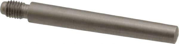 Value Collection - Size 5, 0.287" Large End Diam, Passivated Stainless Steel 1/4-28 Threaded Taper Pin - Grade 303, 18-8, 2 Pin Length - Exact Tool & Supply