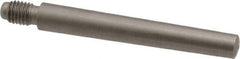 Value Collection - Size 5, 0.287" Large End Diam, Passivated Stainless Steel 1/4-28 Threaded Taper Pin - Grade 303, 18-8, 2 Pin Length - Exact Tool & Supply