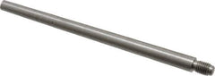Value Collection - Size 5, 0.287" Large End Diam, Passivated Stainless Steel 1/4-28 Threaded Taper Pin - Grade 303, 18-8, 4 Pin Length - Exact Tool & Supply