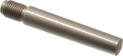 Value Collection - Size 7, 0.407" Large End Diam, Passivated Stainless Steel 3/8-24 Threaded Taper Pin - Grade 303, 18-8, 2 Pin Length - Exact Tool & Supply