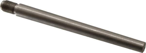 Value Collection - Size 7, 0.407" Large End Diam, Passivated Stainless Steel 3/8-24 Threaded Taper Pin - Grade 303, 18-8, 4 Pin Length - Exact Tool & Supply