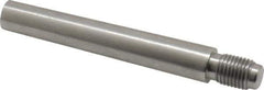 Value Collection - Size 8, 0.49" Large End Diam, Passivated Stainless Steel 7/16-20 Threaded Taper Pin - Grade 303, 18-8, 3 Pin Length - Exact Tool & Supply