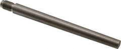 Value Collection - Size 8, 0.49" Large End Diam, Passivated Stainless Steel 7/16-20 Threaded Taper Pin - Grade 303, 18-8, 5 Pin Length - Exact Tool & Supply