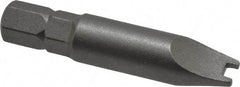 Value Collection - #8 Spanner Screwdriver Bit - 1-1/2" OAL - Exact Tool & Supply