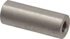 Electro Hardware - 0.171" ID x 3/8" OD, #8 Screw, Grade 18-8 & 303 Stainless Steel Female Unthreaded Circuit Board Spacer - Round Body, Uncoated, 1" OAL - Exact Tool & Supply