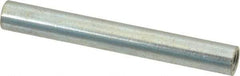 Electro Hardware - #10-32, 2" OAL, 1/4" Across Flats, Steel Round Fully Threaded Female Circuit Board Standoffs - 1" Thread Depth, 2" Body Length, Zinc-Plated Clear Chromate Finish - Exact Tool & Supply