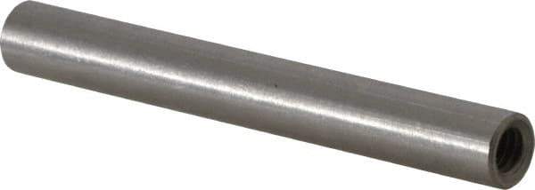 Electro Hardware - #8-32, 2" OAL, Stainless Steel Round Fully Threaded Female Circuit Board Standoffs - 1" Thread Depth, 2" Body Length, Bright Finish - Exact Tool & Supply