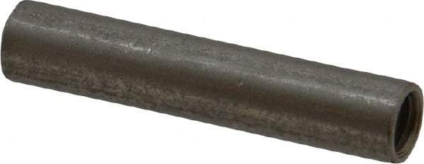 Electro Hardware - #10-32, 1-1/4" OAL, Stainless Steel Round Fully Threaded Female Circuit Board Standoffs - 1" Thread Depth, 1-1/4" Body Length, Bright Finish - Exact Tool & Supply