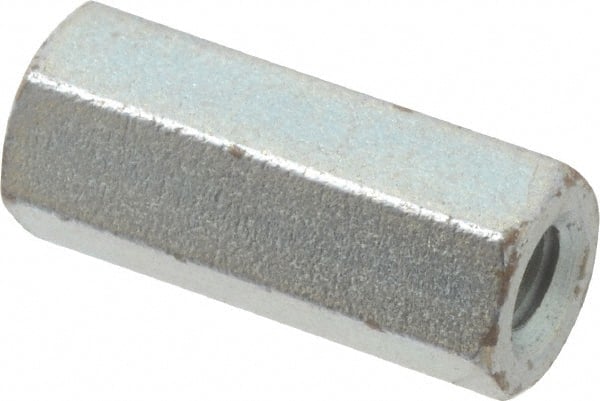 Electro Hardware - 1/4-20, 2" OAL, 1/2" Across Flats, Steel Female Hex Circuit Board Standoff - Exact Tool & Supply