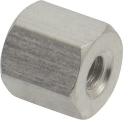 Electro Hardware - #10-32, 2" OAL, 3/8" Across Flats, Aluminum Female Hex Circuit Board Standoff - Exact Tool & Supply
