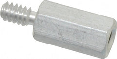 Electro Hardware - #4-40, 4.187" OAL, 1/4" Across Flats, Aluminum Male/Female Hex Circuit Board Standoff - Exact Tool & Supply