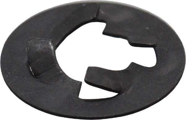 Value Collection - 5/32" Screw, 3/8" OD, Spring Steel Push Nut - Black Phosphate - Exact Tool & Supply