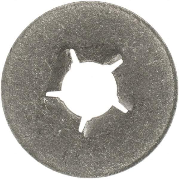 Value Collection - M8x1.25 Screw, 24mm OD, Spring Steel Push Nut - Zinc-Plated - Exact Tool & Supply