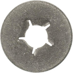 Value Collection - M8x1.25 Screw, 24mm OD, Spring Steel Push Nut - Zinc-Plated - Exact Tool & Supply