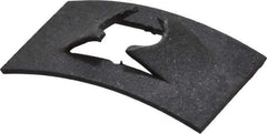 Value Collection - #6 to 32 Screw Size, 5/16" Long x 1/2" Wide, Rectangular Speed Nut - Spring Steel, Black Phosphate Finish, For Threaded Fasteners - Exact Tool & Supply