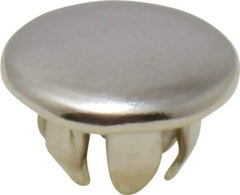 Au-Ve-Co Products - Finishing Plug for 0.035 to 0.062" Thick Panels, for 1/4" Holes - Spring Steel - Exact Tool & Supply