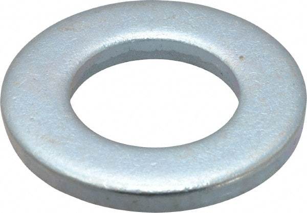 Value Collection - 3/4" Screw, Steel SAE Flat Washer - 13/16" ID x 1-1/2" OD, 9/64" Thick, Zinc-Plated Finish - Exact Tool & Supply