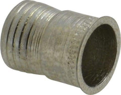 Marson - #10-32, 3/8" OAL, Thread-Sert Threaded Insert - 0.281" Hole Diam, 0.314" Head Diam, Steel - Exact Tool & Supply