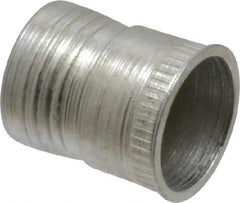 Marson - 5/16-18, 0.615" OAL, Thread-Sert Threaded Insert - 1/2" Hole Diam, 0.537" Head Diam, Steel - Exact Tool & Supply