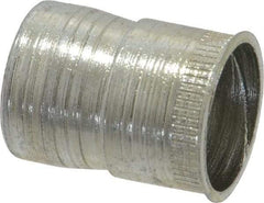 Marson - 3/8-16, 0.74" OAL, Thread-Sert Threaded Insert - 0.562" Hole Diam, 0.6" Head Diam, Steel - Exact Tool & Supply