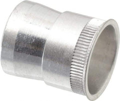 Marson - 5/16-18, 0.615" OAL, Thread-Sert Threaded Insert - 1/2" Hole Diam, 0.537" Head Diam, Aluminum - Exact Tool & Supply
