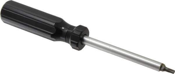 Made in USA - T25 Torx Driver - 8" OAL, Standard Handle - Exact Tool & Supply