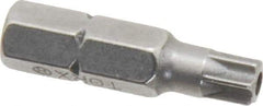 Value Collection - Tamper Resistant Torx Screwdriver Bit - 1" OAL - Exact Tool & Supply