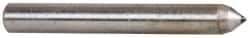 Norton - 1" Long x 1/8" Shank Diam Single Point Diamond Dresser - 75° Included Angle - Exact Tool & Supply