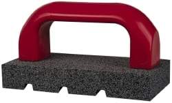 Norton - 20 Grit Silicon Carbide Rectangular Roughing Stone - Very Coarse Grade, 3" Wide x 6" Long x 1" Thick - Exact Tool & Supply