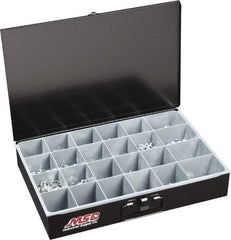 Value Collection - #8-32 to 1/4-20 Thread, 3,312 Piece Steel Nut & Washer Assortment - Grade 2, #6-32 to 1/4-20" Screw - Exact Tool & Supply