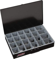 Value Collection - 755 Piece, 1/16 to 3/8" Pin Diam, Spring Pin Assortment - 1/2 to 2" Long, Grade 2 Steel - Exact Tool & Supply