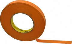 3M - 3/4" Wide x 60 Yd Long Orange Paper Masking Tape - Series 2525, 9.5 mil Thick, 49 In/Lb Tensile Strength - Exact Tool & Supply