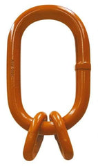CM - Alloy Steel Oblong Link Assembly - 1/2" Diameter, 6,100 Lb Load Limit - Exact Tool & Supply