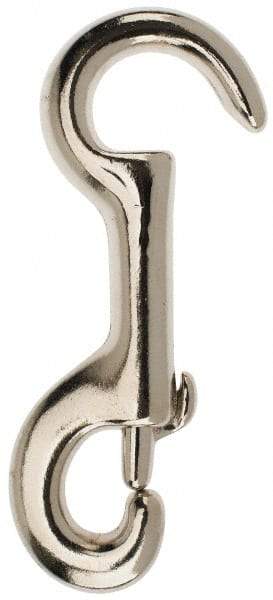 Value Collection - 6" Long Open Eye Snap - Malleable Iron with 9/16" Snap Opening - Exact Tool & Supply