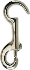 Value Collection - 4-7/8" Long Open Eye Snap - Malleable Iron with 9/16" Snap Opening - Exact Tool & Supply