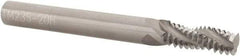 Scientific Cutting Tools - 5/16-20 UN, 0.235" Cutting Diam, 3 Flute, Solid Carbide Helical Flute Thread Mill - Internal/External Thread, 0.67" LOC, 2-1/2" OAL, 1/4" Shank Diam - Exact Tool & Supply