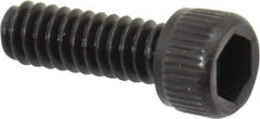 Unbrako - #2-56 UNC Hex Socket Drive, Socket Cap Screw - Alloy Steel, Black Oxide Finish, 1/4" Length Under Head - Exact Tool & Supply