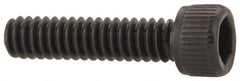 Unbrako - #2-56 UNC Hex Socket Drive, Socket Cap Screw - Alloy Steel, Black Oxide Finish, 3/8" Length Under Head - Exact Tool & Supply
