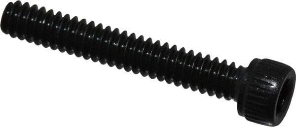 Unbrako - #4-40 UNC Hex Socket Drive, Socket Cap Screw - Alloy Steel, Black Oxide Finish, 3/4" Length Under Head - Exact Tool & Supply